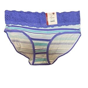 NWT Secret Treasures Striped Hipster Panties - pic is of size Medium